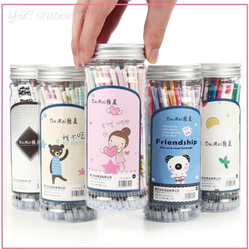 100pcs Paper Mate Inkjoy Gel Pen Refill 0.5mm Black Write Smoothly Lovely Affordable Shopping Stationery Office School Supply