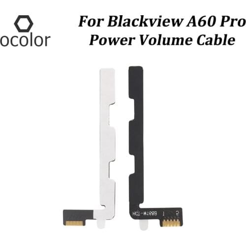 Ocolor For Blackview A60 Pro power on/off+ volume FPC Key up/down button flex cable FPC Assembly Repair Parts A60 ProAccessories