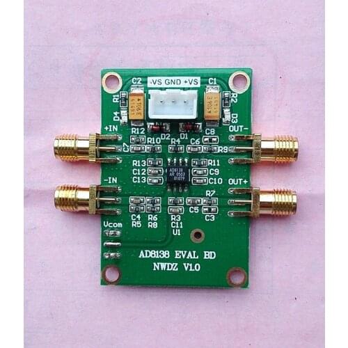 Ad8138 Single Ended / Differential Amplifier High Speed ADC Drives Low Distortion and High Bandwidth If Amplifier