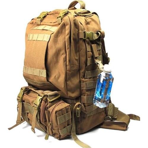 Outdoor Military Nylon Webbing Buckle Hook Water Bottle Holder Clip Climb Carabiner Belt Backpack Hanger Camp