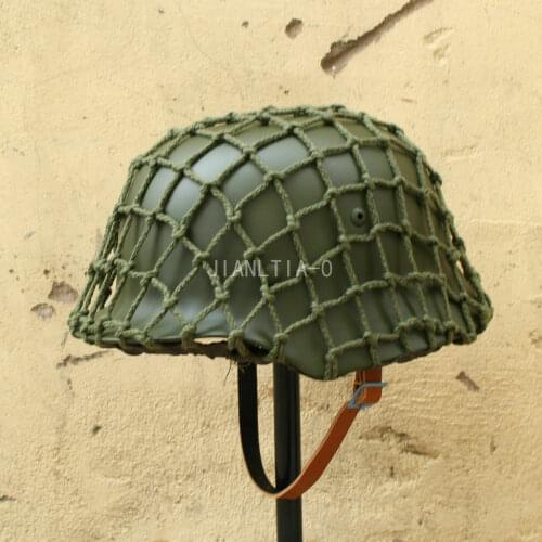 HIGH QUALITY WW2 WWII GERMAN ELITE ARMY SOLDIER M35 STEEL HELMET GREEN with Net VETERAN GIFT World military Store