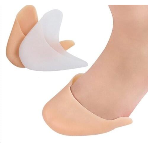 Foot Care Tool 2015New Arrival Hot Selling 1pair Girl Lady Professional Silicone Gel Toe Soft Ballet Pointe Dance Shoe Pads