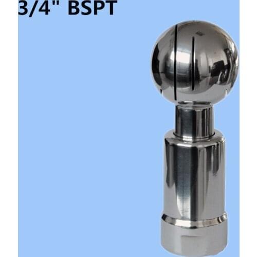3/4" SS304 rotating tank jet tank cleaning nozzle,thread rotary nozzle