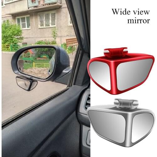 360 Degree Car Reversing Small Round Mirror Front And Rear Wheel Wide-Angle Mirror Double-Sided Auxiliary Rearview