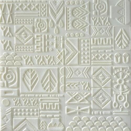 3D Solid Wall Stickers Thickening Wallpaper Classical Pattern Creative Anti-collision Living Room Wall Bedroom Decoration