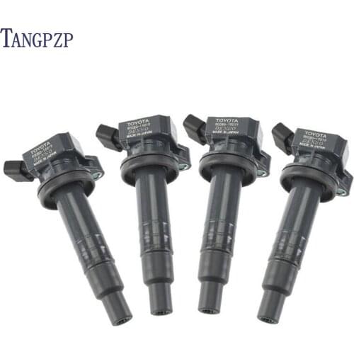 4x 90080-19019 90919-02239 90919-T2002 Ignition Coil For Toyota Celica Corolla Matrix 1.8 Rav4 Yaris MR2 90919 02239 9008019019
