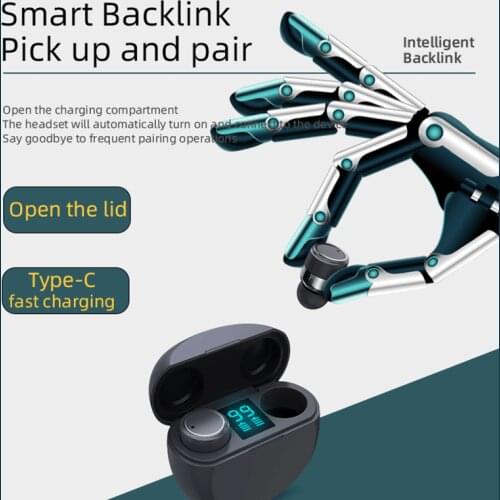 Bluetooth Wireless Earbuds Earphones HiFi TWS Sport Entertainment Gaming Typy-c Headphone Xiomi Touch Control for Mobile Phone