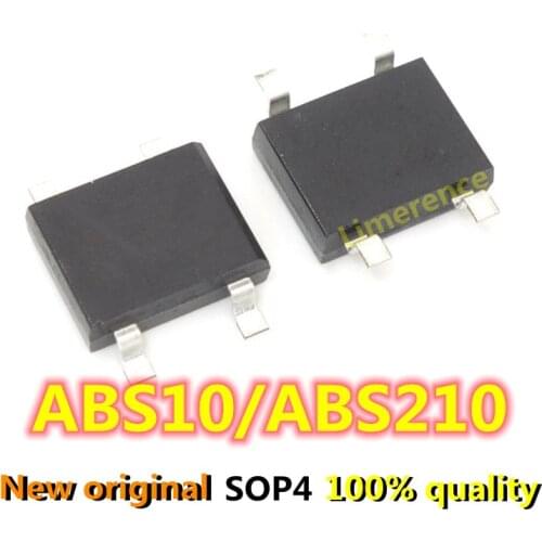 50PCS ABS10 ABS210 SOP-4 Diode Bridge Rectifier SMD Support recycling all kinds of electronic components