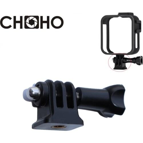 For Gopro Max Accessories Tripod Adapter 1/4" Screw Mini Mount Plastic Metal For Go Pro Hero 7 6 8 SJCAM Xiaomi YI Accessories
