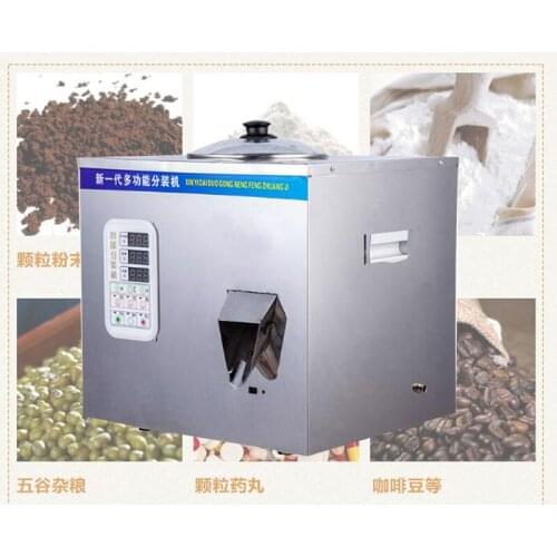 Food Racking Machine Granular Powder Materials Weighing Packing Machine Filling Machine For Seeds Coffee Bean