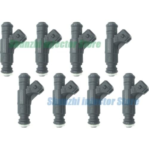 8pcs Fuel Injector Nozzle For Volkswagen Beetle Golf Jetta 1.8L 0280156061~06A906031BA good quality 0280156061~06A906031BA