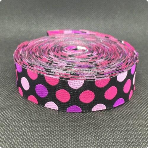 HOT!!! 2015 NEW wholesale 7/8'' 22mm Wide Little cute pink series Woven Jacquard Ribbon dog chain accessories 10yards/lots