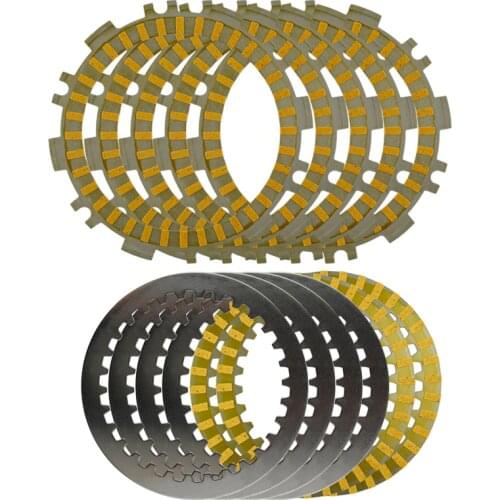 A set Motorcycle Engine Parts Clutch Friction Plates & Steel Plates Kit For YAMAHA T-MAX500 TMAX500 T-MAX / TMAX 500