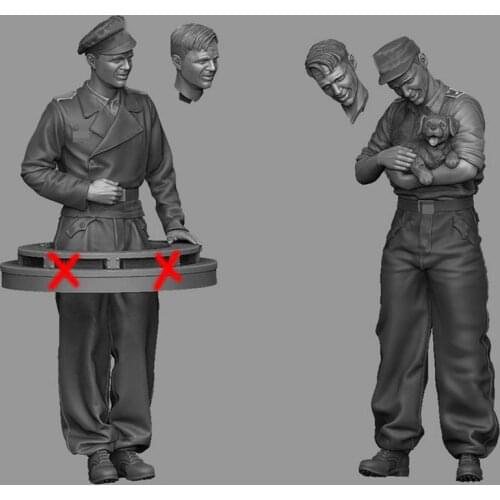 1/35 Scale Unpainted Resin Figure Building Kit