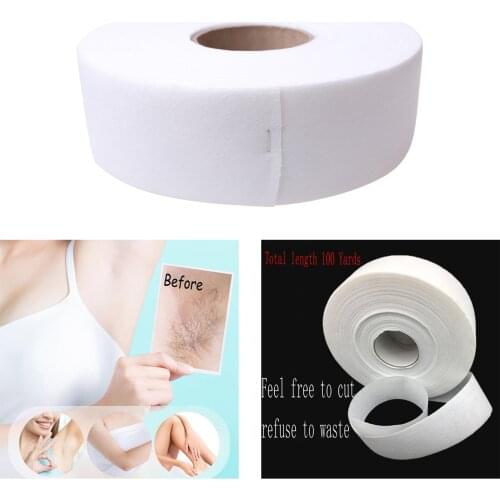 Non Woven Body and Facial Wax Strip Roll 2.75" X 110 YD Yard Non-woven Lint-Free Professional Esthetician Supplies