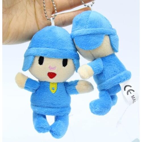 New hot-selling anime small P Youyou plush Pocoyo doll pendant pendant anime hand-made plush toys room decoration kids gifts
