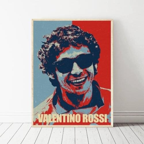 Prints Posters Home Valentino Rossi Decor Canvas Painting Handsome Boy Cool Wall Artwork Modern Bedroom Cuadros Modular Pictures
