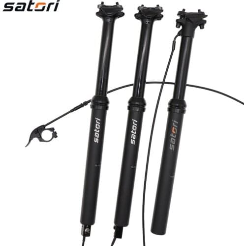 Satori Dropper Seatpost Adjustable Internal Cable Routing sorata pro 150mm travel Remote Control Bike MTB 30.9 31.6mm Seat Post