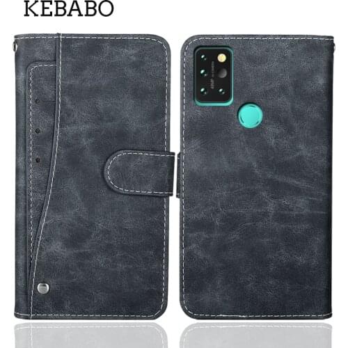 Luxury Wallet UMIDIGI A9 Pro Case 6.3" Vintage Flip Leather Business Protective Cover For UMIDIGI A9 Pro Case Phone Bag