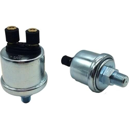 1/8 NPT Diesel generator oil pressure sensor vdo parameter car pressure probe 0-10bar engine oil pressure sensing plug