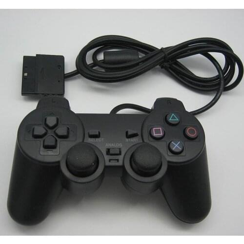 1 Pcs Black Wired Game Controller Gamepad Joypad Original for PS2 /Playstation 2 PSX PS