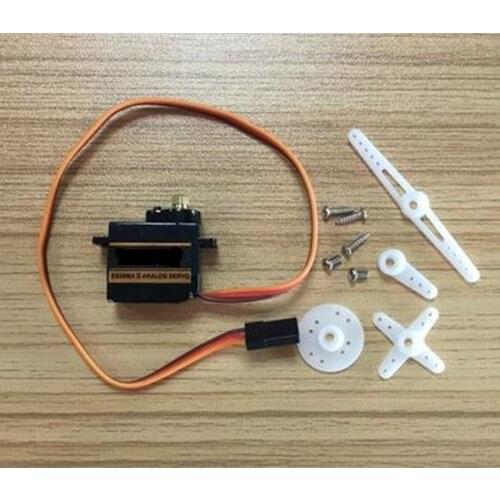 4pcs/lot 100% Orginal EMAX ES08MA II Mini Metal Gear Analog Servo 12g/ 2.0kg/ 0.12 Sec Mg90S free shipping