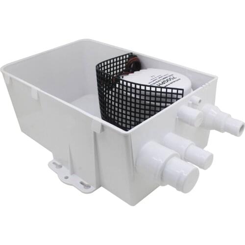 Shower boat shower sump pump drain kit system marine accessories tool muti port inlet 12v 24v Bilge
