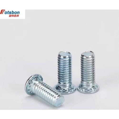 FH-032-14 Round Head Studs Self-clinching Blind Rivet Protruding Stud Clinch Pin Screw Platen Screws Sheet Metal PC PEM Standard