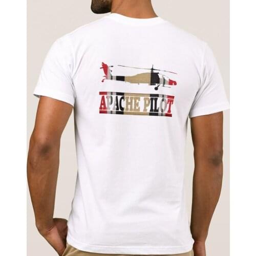 Iraq Veteran AH-64 Apache Pilot T-Shirt. Summer Cotton O-Neck Short Sleeve Mens T Shirt New S-3XL