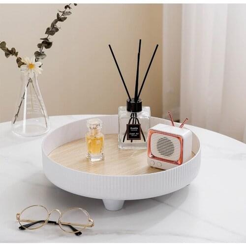 Kitchen Spice Jar Food Snack Tray Home Seasoning Spice Racks Organizer Multifunctional Storage Plate Cosmetic Storage Tray