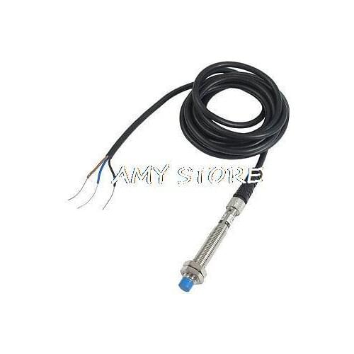 LJ8A3-2-Z/AY-G 2mm PNP NC Tubular Approach Sensor Proximity Switch DC 6-36V