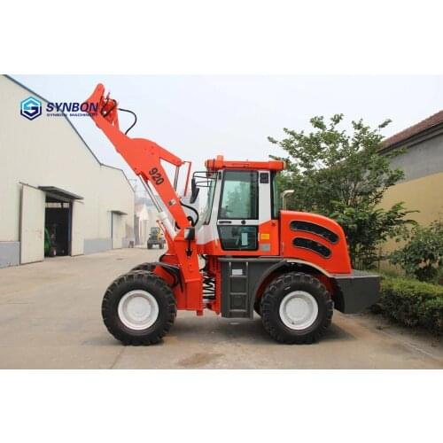 SYNBON New 2 Ton CE Front Shovel Hydraulic Mini Wheel Loader SY920E