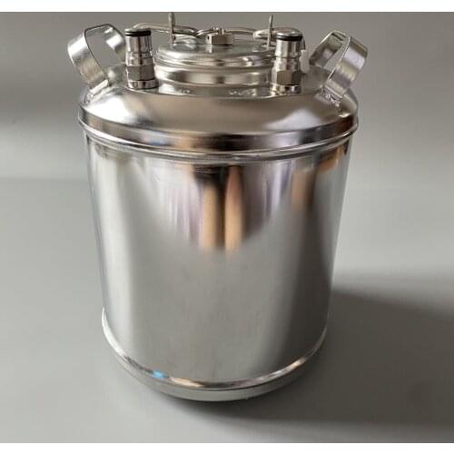 Brand New Beer Keg,6L Capacity, 304 Stainless Steel Ball Lock Cornelius style , Closure Lid with Pressure Relief Valve