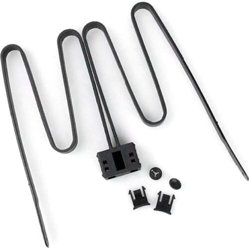 Tactical TMC detachable Fold Plastic Dummy Restraints CS Decorative Belt Cable Tie Strap Black