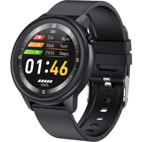 Smart Watch 2021 Body Temperature Full Touch Screen Heart Rate Blood Pressure Oxygen Smartwatch Men IP68 Waterproof Fitness Band