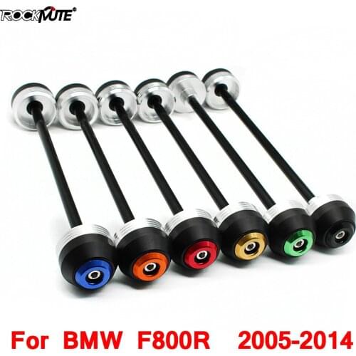 Motorcycle Wheel Falling Protector Pad For BMW F800R 2005-2014 Front Axle Fork Crash Sliders