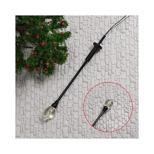 10PCS Model Railroad train Lamp posts Led street light Antique Lamps O scale LQS22 model train 1/43 railway modeling