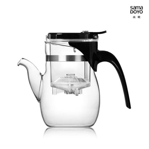 2017 Washable filter glass heat-resistant glass tea set tea pot Cup 600ML instant heating type eletric kettle