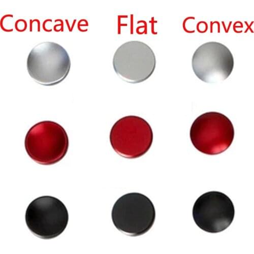 3pcs/kit Camera Shutter Release Button Black Red Silver Flat Convex Concave for Canon Nikon Leica for Rolleiflex Hasselblad Fuji