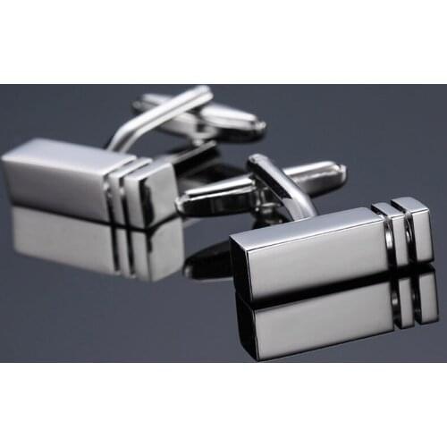 Free shipping, high-end laser metal cufflinks fashion mens shirt cufflinks senior designer exclusive design shirt button