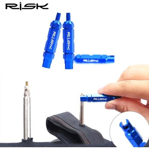 Risk Bicycle Tube Tire Valve Disassemble Remove Tools Road Bike MTB Valve Core For Schrader Presta Extender Tubulars Valve Tool