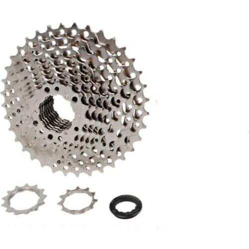 MTB XC AM 10 Speed 11-36T Cassettes Bicycle freewheel Road Mountain Bike Cassette Silver