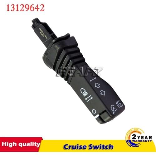 High Quality Cruise Switch For Astra H Zafira B SRI - VXR - DESIGN - SXI For Opel Cruise control handle 13129642