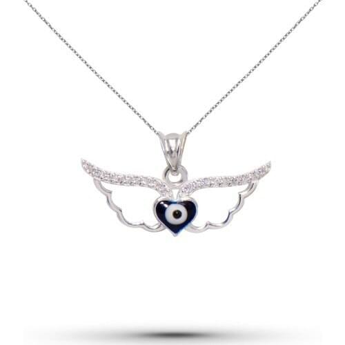 Ejoya The Genres Change Angel wing necklace