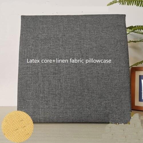 Chair Seat Pad Sciatica Pillow Natural Latex Cushion Breathable Non-slip Office Chair Seat Cushion Four Seasons Coccyx Pillow