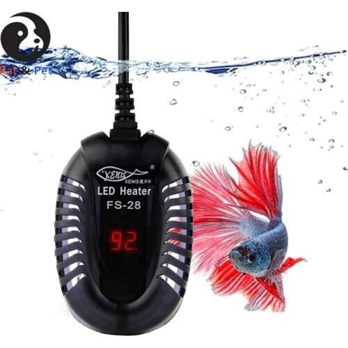 Submersible Aquarium Heater for Fish Tank with Adjustable Thermostat LED Temperature Display (25W 50W 75W 100W )