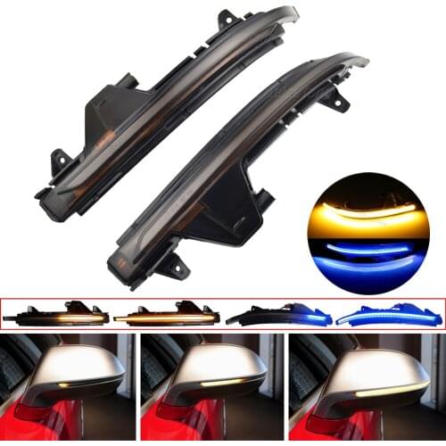 For Audi A7 S7 RS7 4G8 2010-2017 Dynamic Turn Signal LED Side Wing Rearview Mirror Sequential Indicator Blinker Repeater Light