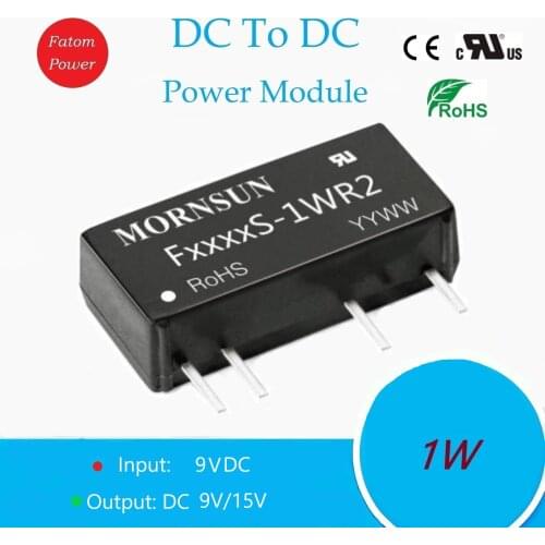 DC 9V To DC 9V 15V 1W Step-Up Converter Boost Chip Isolated 3000V Short Circuit Protection IC Power Module