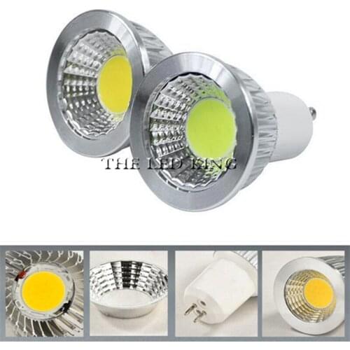 1- 10Pcs Mr16 12v Led Dimmable Led Spotlight Bulb Light 15W 10W 7W Gu10 Led Cob Spot Light Lamp Gu10 Led Bulb AC85-265v Lampada