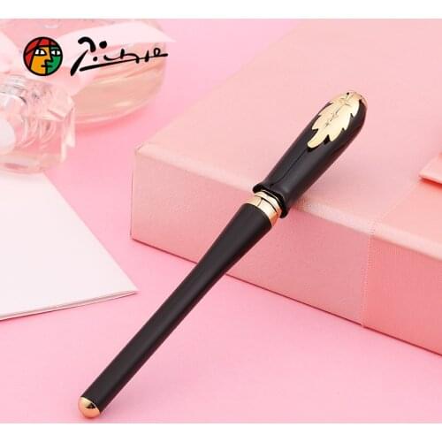 Picasso 986 High Quality Brand Metal Roller Pen Luxury Ballpoint Pens 0.5mm Black ink Business Writing Office School Supplies
